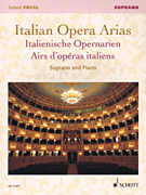 Italian Opera Arias Vocal Solo & Collections sheet music cover
